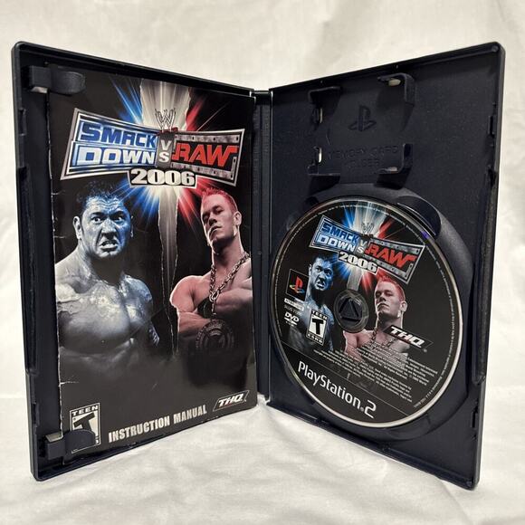 WWE SmackDown vs. Raw 2006 (Sony PlayStation 2, 2005) - Picture 2 of 4